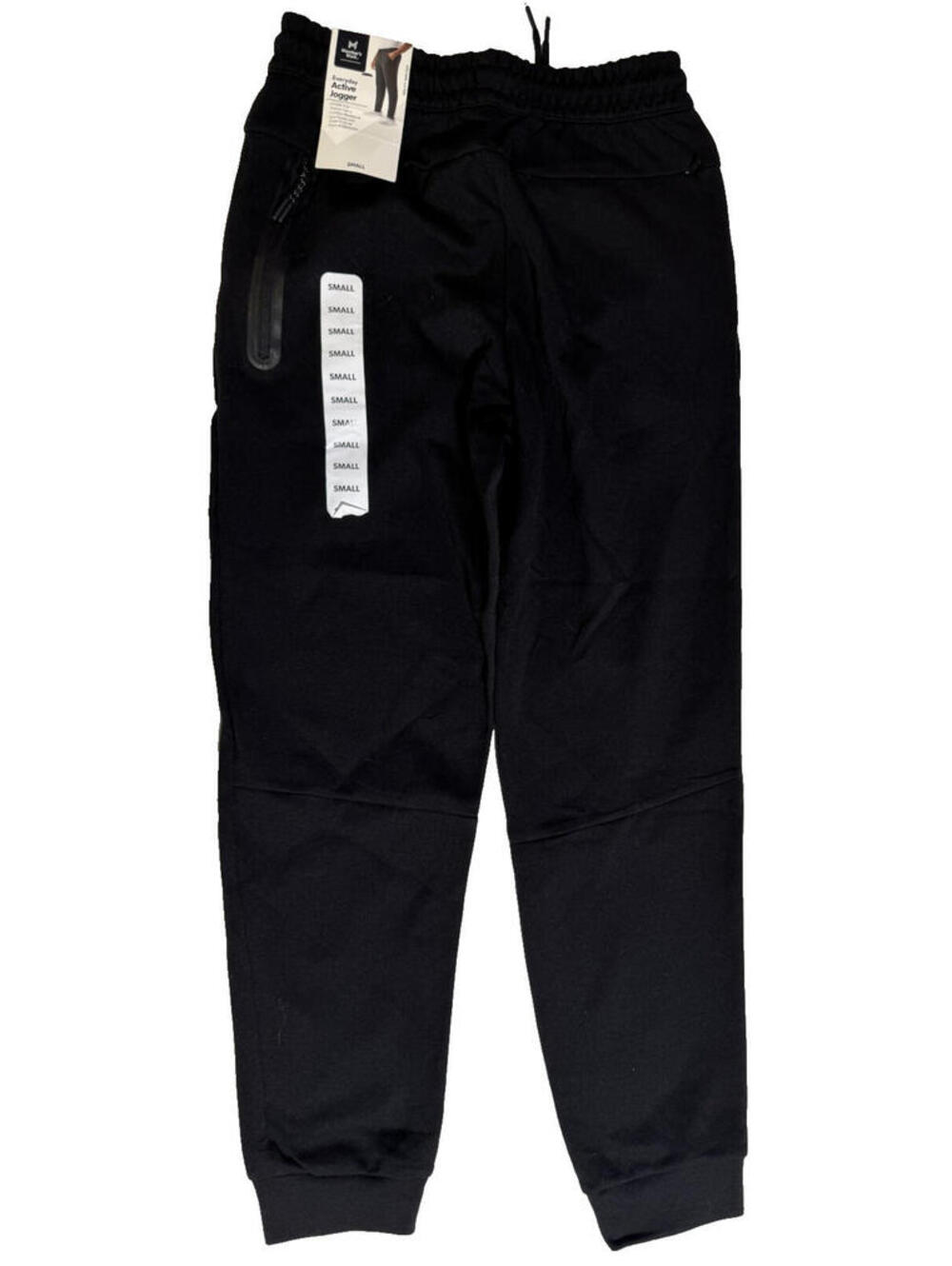 Member’s Mark Black Everyday Active Jogger Mens Size S NWT